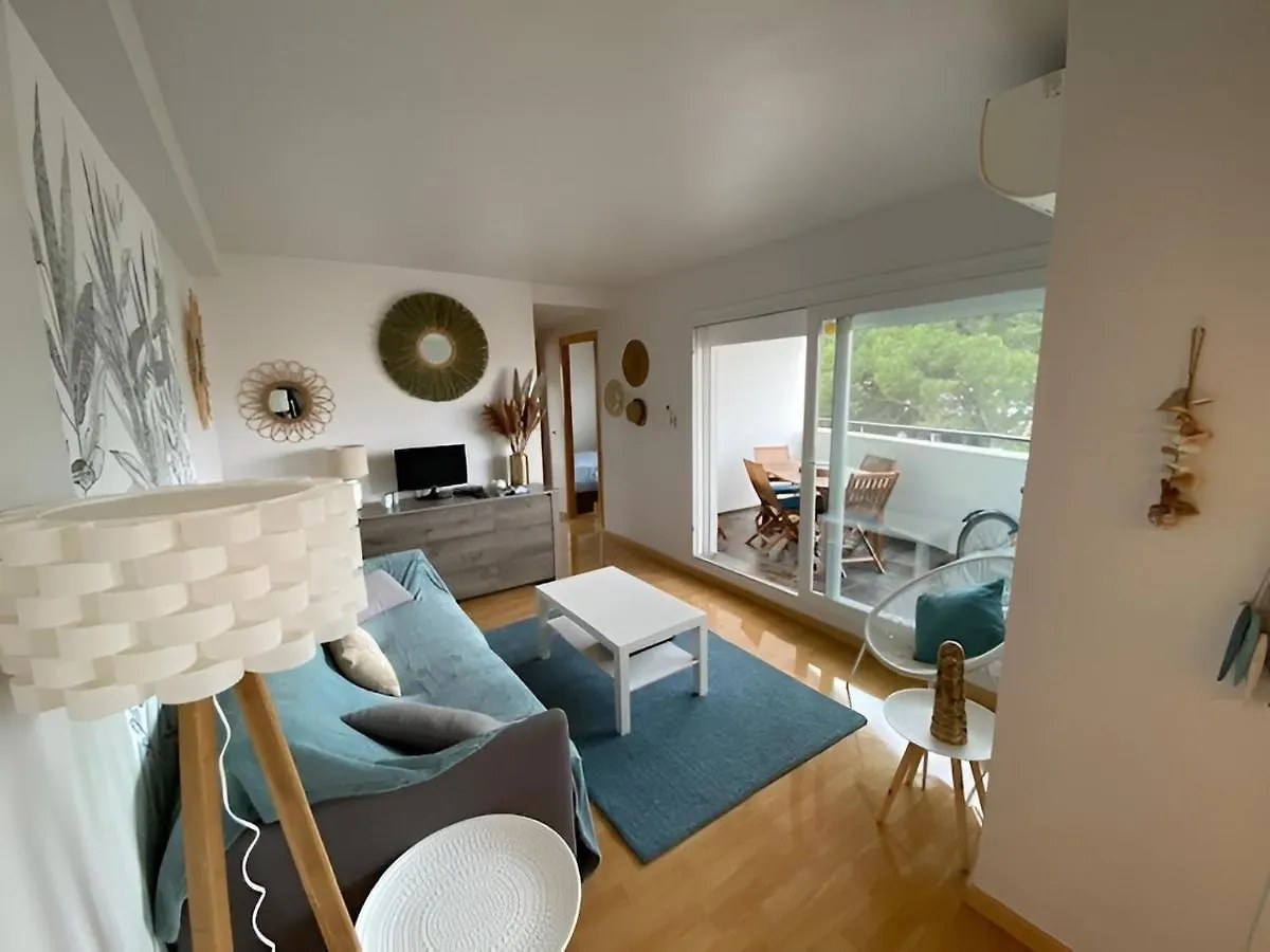Superbe Appartement Renove, Residence Avec Piscine Roses