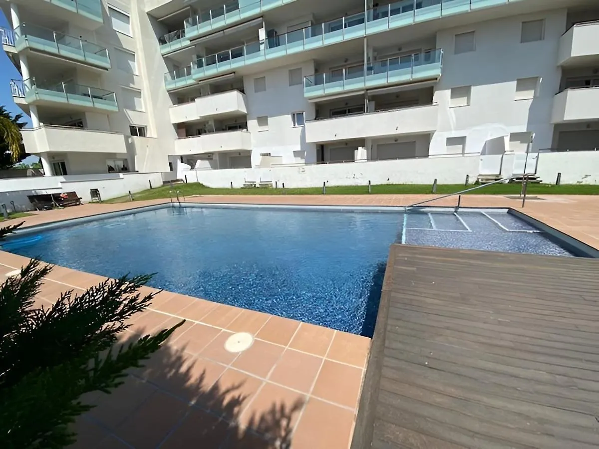 Lägenhet Superbe Appartement Renove, Residence Avec Piscine Rosas
